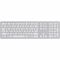 Клавіатура бездротова OfficePro SK1550W White 