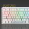 Клавіатура Ducky One 3 Cherry MX Blue RGB UA USB White (DKON2108ST-CUAPXPWWWSC1)