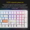 Клавіатура Ducky One 3 Cherry MX Blue RGB UA USB White (DKON2108ST-CUAPXPWWWSC1)