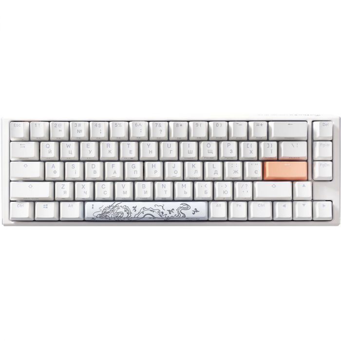 Клавіатура Ducky One 3 SF Cherry MX Red RGB UA USB White (DKON2167ST-RUAPXPWWWSC1)