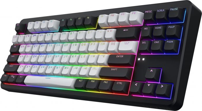 Клавіатура бездротова Hator Rockfall 3 Mecha TKL Wireless Orange Black (HTK850UA)