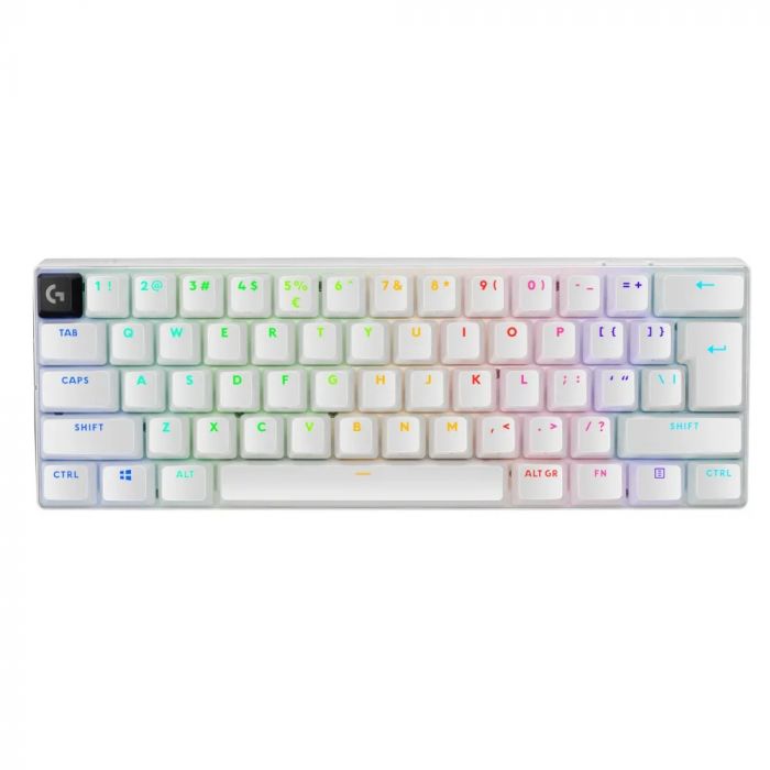 Клавiатура Logitech G PRO X 60 TKL GX Optical Tactile White (920-011930)