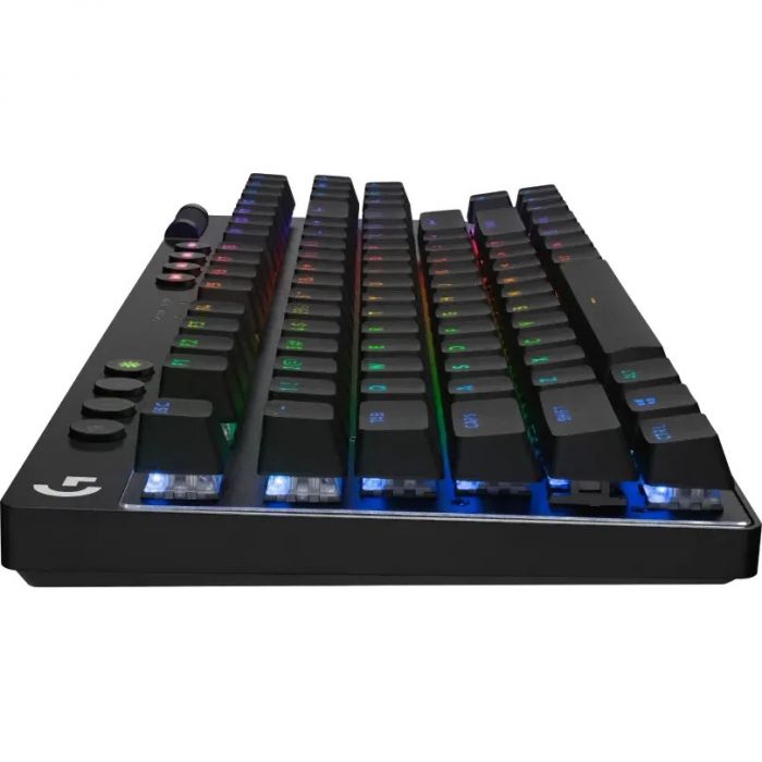 Клавiатура бездротова Logitech G PRO X TKL Lightspeed Black Tactile (920-012136)