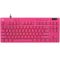 Клавiатура Logitech G PRO X TKL Rapid Magenta (920-013253)