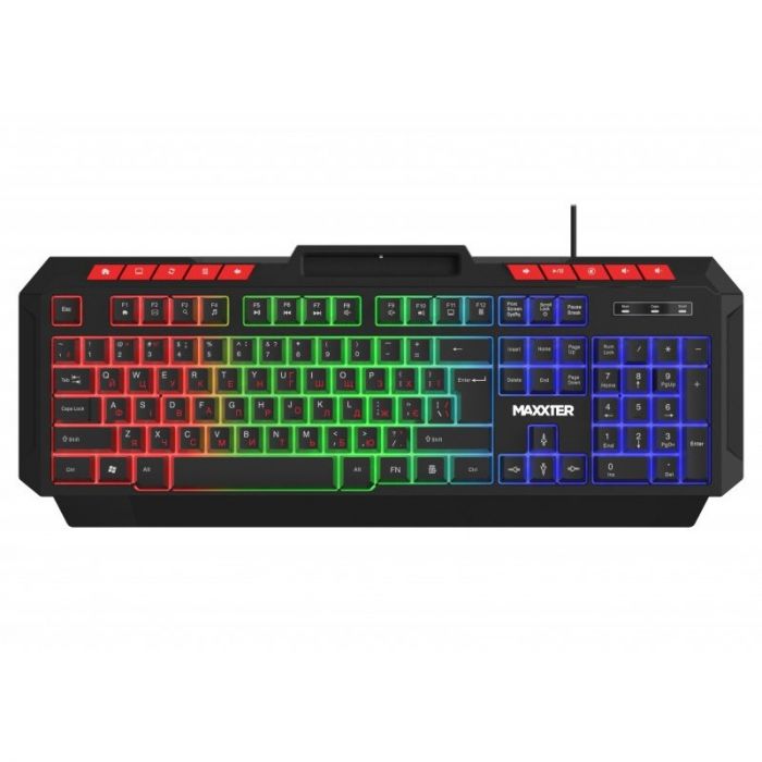Клавiатура Maxxter KBG-UML-02B-UA Black
