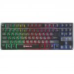 Клавіатура REAL-EL Gaming 8710 TKL Backlit Ukr Black