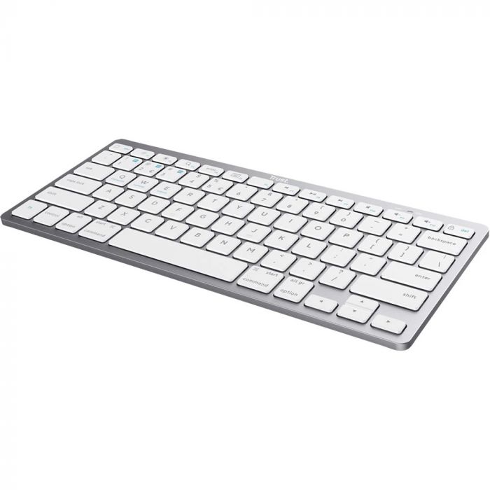 Клавіатура бездротова Trust Bluetooth Basics White (25486)