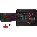 Комплект (клавіатура, миша) B1700 Bloody Black