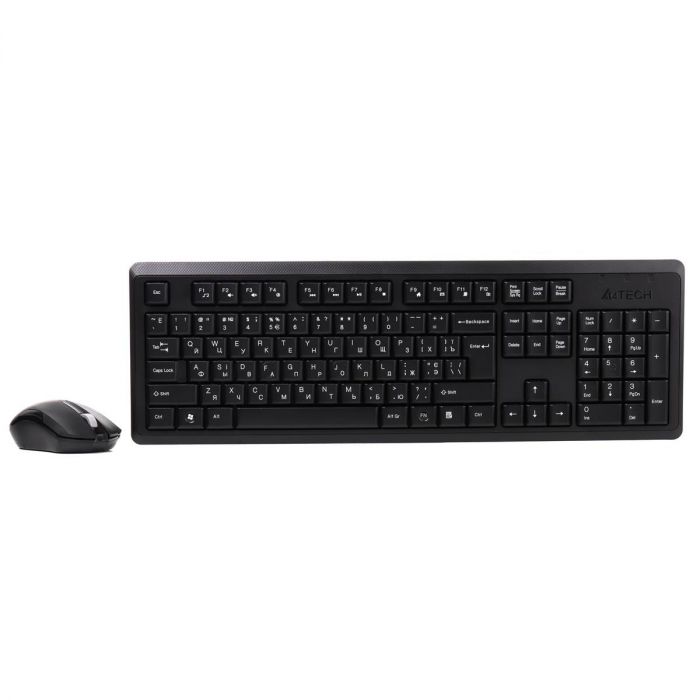 Комплект (клавіатура, миша) бездротовий A4Tech 4200N (GR-92+G3-200N) Black