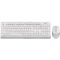 Комплект (клавіатура, мишка) бездротовий A4Tech Fstyler FG1010 White