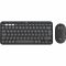 Комплект (клавіатура, миша) бездротовий Logitech Pebble 2 Combo Graphite (920-012239)