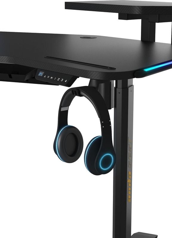 Комп`ютерний стіл Anda Seat Shadow Warrior Black (AD-D-DD1-1600L-02-B)