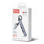 USB-хаб СolorWay USB Type-A/USB Type-C 4-в-1 (CW-HUB06)