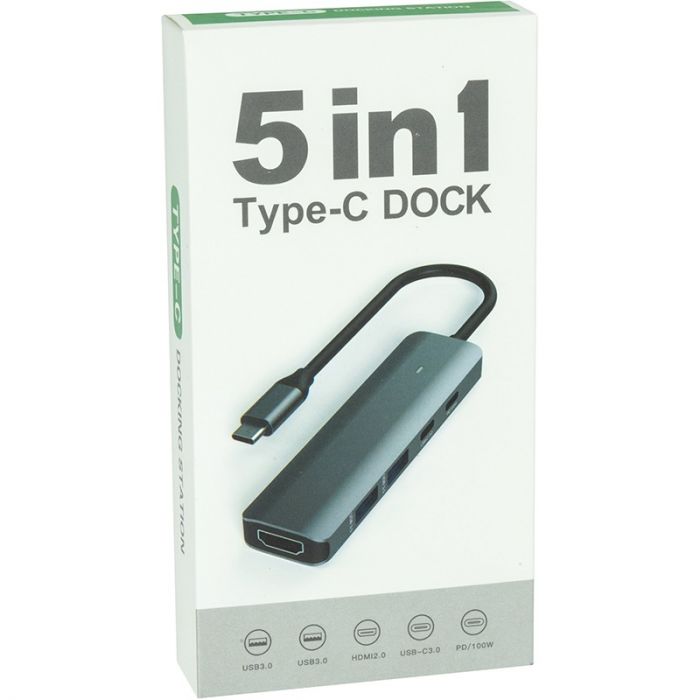 USB-хаб Blueendless USB Type-C 5-в-1(CA913435)