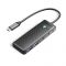 USB-хаб Orico PAPW2AC-C3-015-BK-EP USB Type-C 4-в-1  (CA914210)