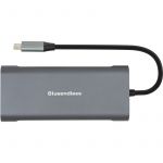 USB-хаб PowerPlant USB Type-C Grey (CA913497)