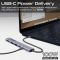 Концентратор USB Type-C Promate LinkHub-5x 5 in 1 Grey (linkhub-5x)