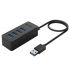 USB-хаб Orico W5P-U3-100-BK-PR 4 ports Black (CA911264)