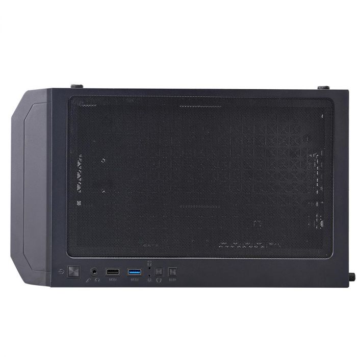 Корпус 1stPlayer H2-BK-4F7 Black без БЖ