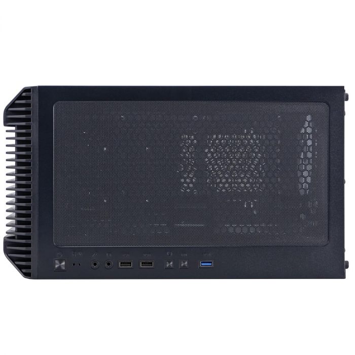 Корпус 1stPlayer H6-BK-4F7 Black без БЖ