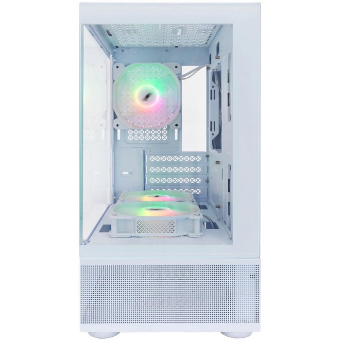 Корпус 1stPlayer Mi2-A-WH-2F7R-W-1F7-W White без БЖ