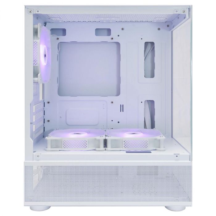 Корпус 1stPlayer Mi2-A-WH-2F7R-W-1F7-W White без БЖ