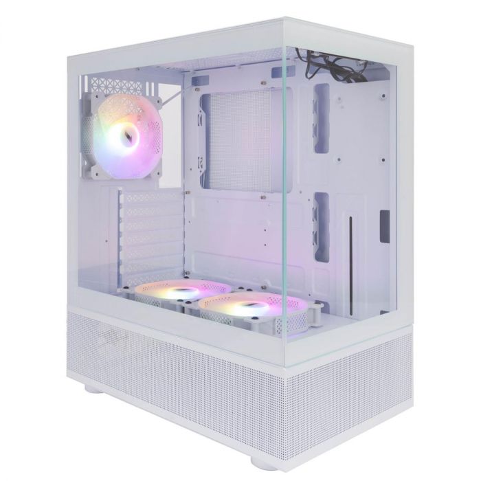 Корпус 1stPlayer Mi7-A-WH-2F7R-W-1F7-W White без БЖ