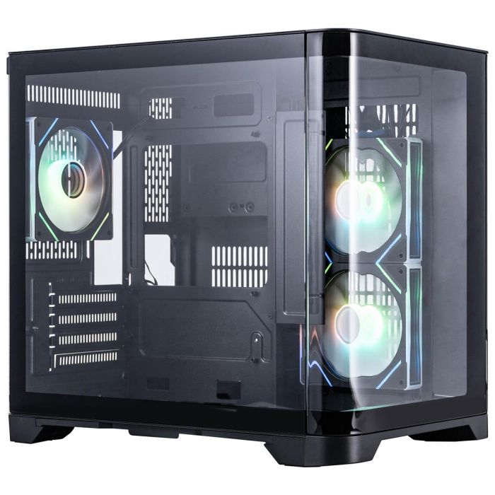 Корпус 1stPlayer UV5-BK-2FC7R-1FC7 Black без БЖ