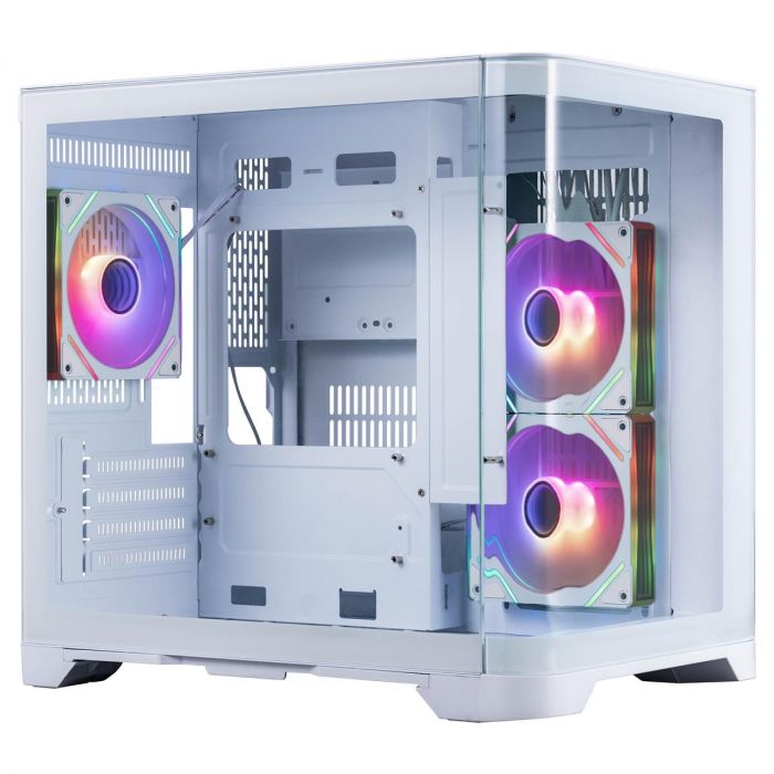 Корпус 1stPlayer UV5-WH-2FC7R-W-1FC7-W White без БЖ