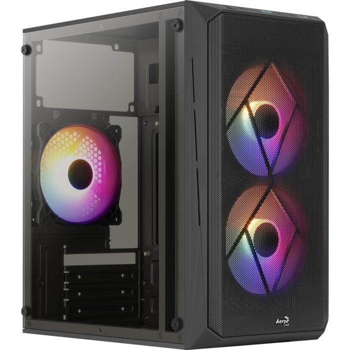 Корпус AeroCool CS-107-A-BK-v2 (ACCX-PC14002.11) Black 600W