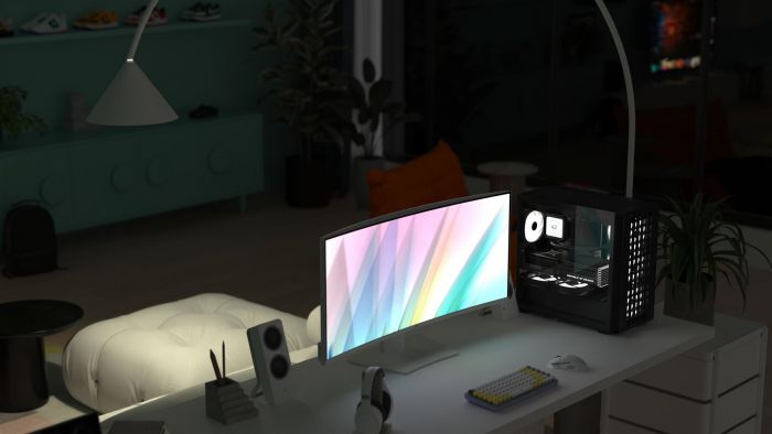 Корпус AeroCool D302A-G-BK-v1 (ACCS-DS04043.11) Black без БЖ