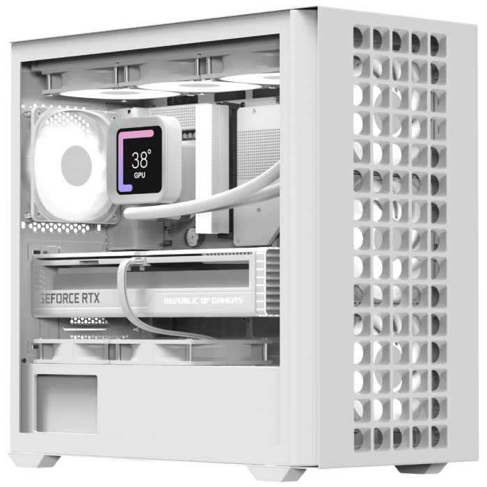 Корпус AeroCool D302A-G-WT-v1 (ACCS-DS04043.21) White без БЖ
