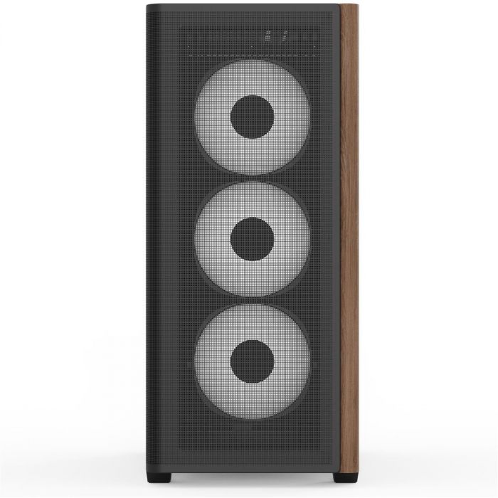 Корпус AeroCool D501A-G-BK-v2 (ACCM-DS01043.11) Black без БЖ