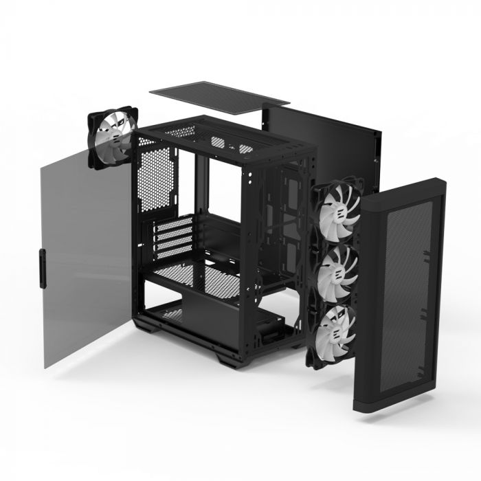 Корпус Zalman M4 Black без БЖ