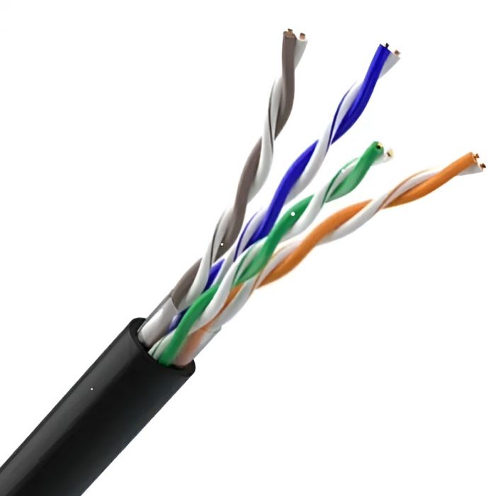 Кабель для зовнішньої прокладки OK-Net КПП-ВП (100) UTP, CAT5e, 4х2х0.48, бухта 305м