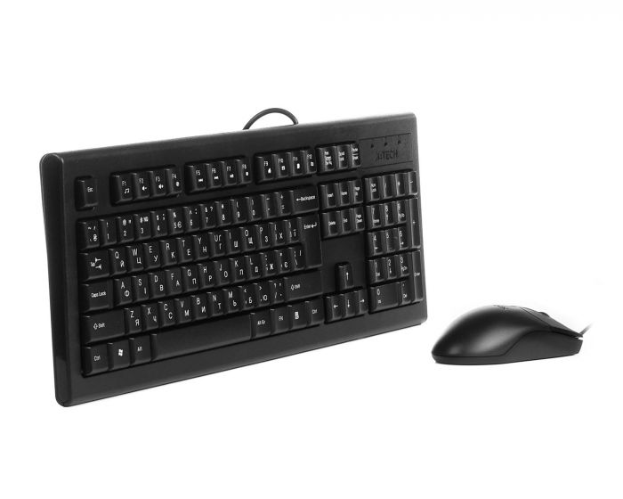 Комплект (клавіатура, миша) A4Tech KR-8572S Black