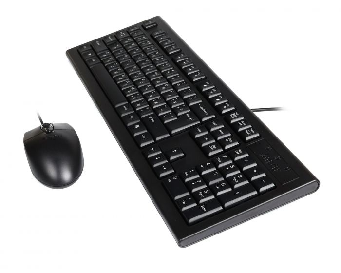Комплект (клавіатура, миша) A4Tech KR-8572S Black