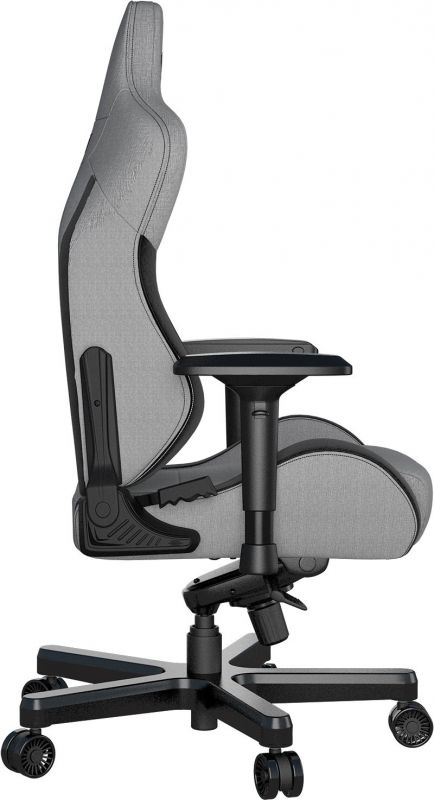 Крісло для геймерів Anda Seat T-Pro 2 Size XL Linen Grey/Black (AD12XLLA-01-GB-F)