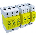 Обмежувач перенапруги Leader АC2P 385В 40кА (LA-SPD2P-40KA)