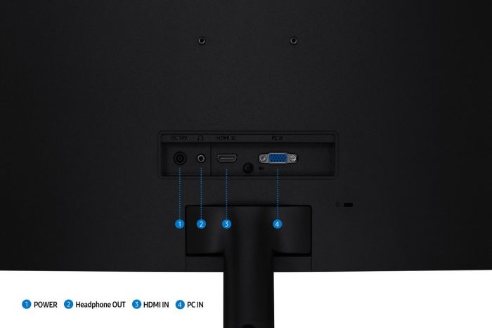 Монiтор Samsung 27" Essential S3 S27D390G (LS27D390GAIXUA) VA Black Curved 100Hz