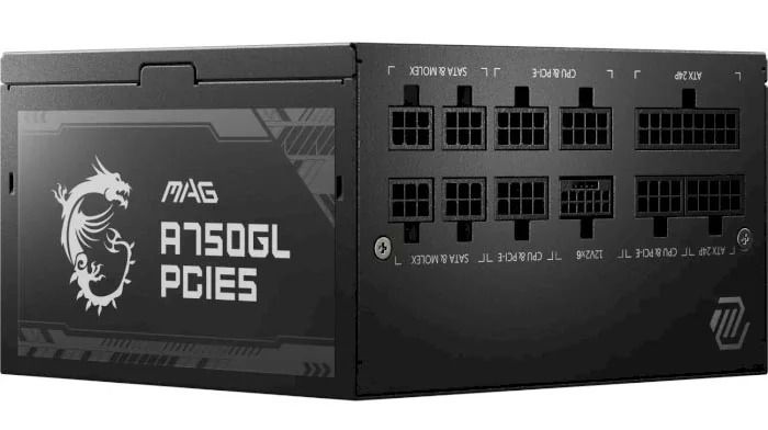 Блок живлення MSI MAG A750GL PCIE5 750W