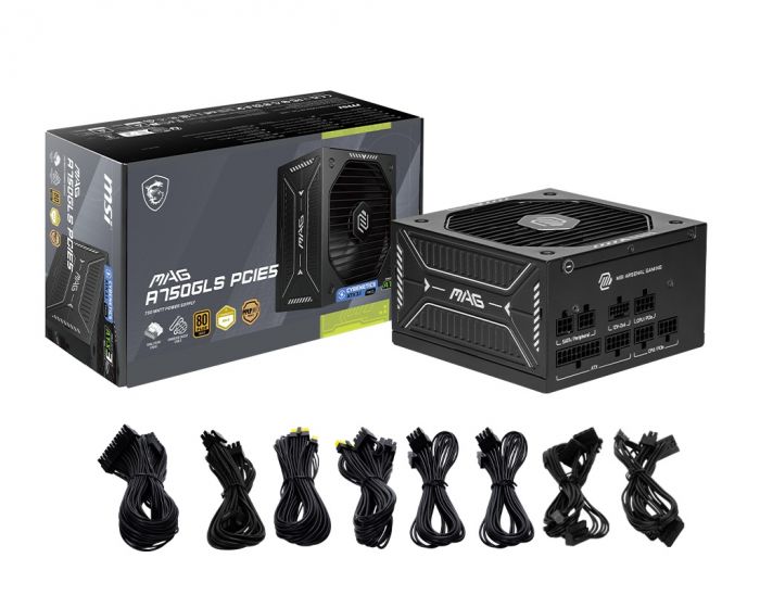 Блок живлення MSI MAG A750GLS PCIE5 750W