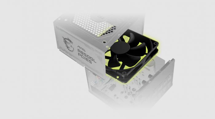 Блок живлення MSI MAG A850GL PCIE5 White 850W
