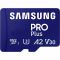 Карта пам`яті MicroSDXC 256GB UHS-I/U3 Samsung Pro Plus R180/W130MB/s + OTG Card reader (MB-MD256SB/WW)