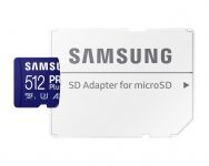Карта пам`яті MicroSDXC 512GB UHS-I/U3 Class 10 Samsung Pro Plus + SD-адаптер (MB-MD512SA/EU)