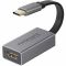 Адаптер Promate USB Type-C - HDMI (M/F) Grey (medialink-h1.grey)