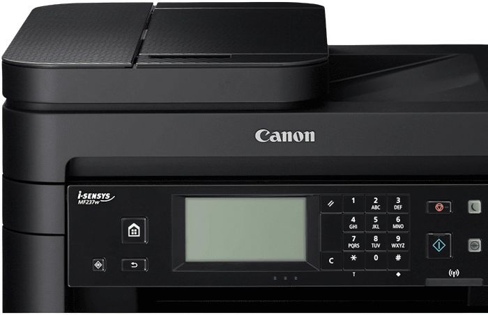 Багатофункційний пристрій А4 ч/б Canon i-SENSYS MF237w з Wi-Fi (1418C161AA) + 2 картриджа Canon 737