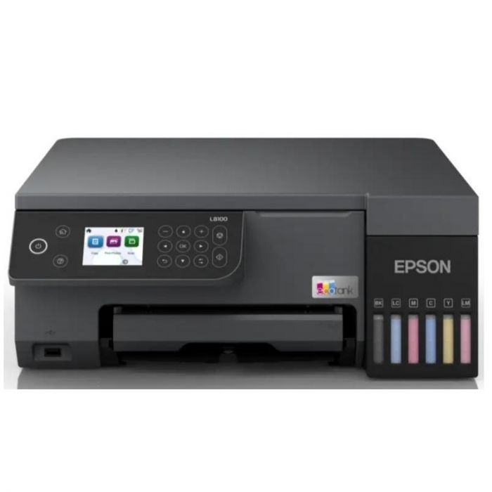 Багатофункціональний пристрій А4 кол. Epson EcoTank L8100 Wi-Fi (C11CK94401)