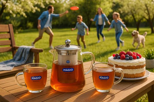 Чашка з подвійним дном 300мл 2шт Magio MG-1296