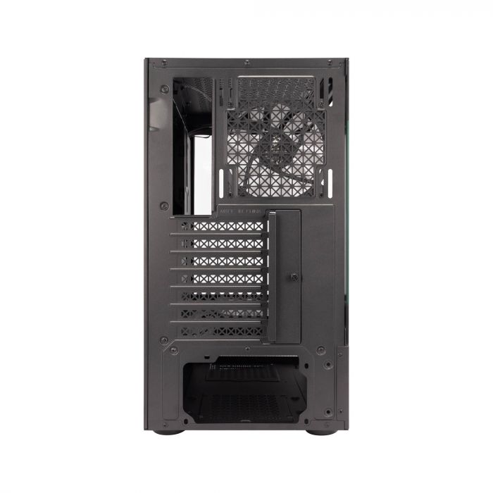 Корпус 1stPlayer Mi7-A-BK-2F7R-1F7 Black без БЖ